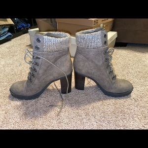 Cute lace up ankle boots